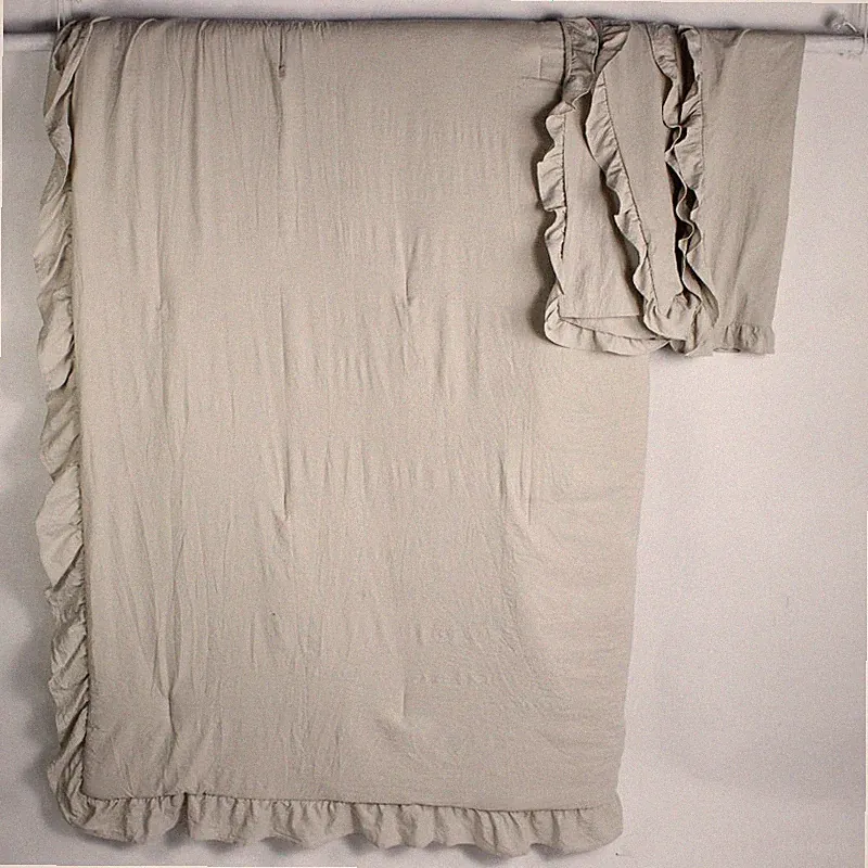 3 Piece Set Lush Decor Comforter & Shams King 110” L x 96" W Polyester Fill