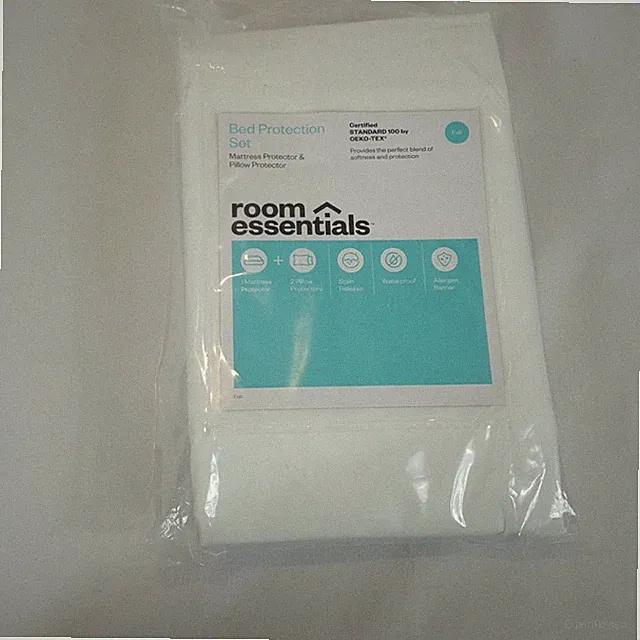 📀 Room Essentials Bed Protection Set , Mattress & Pillow Protector - Full